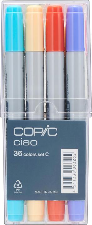 Produktbild Copic Ciao 36er Set C (Mehrfarbig, 36 x)