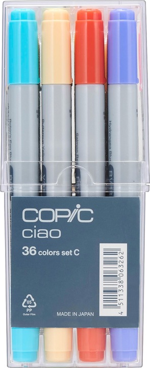 Produktbild Copic Ciao 36er Set C (Mehrfarbig, 36 x)