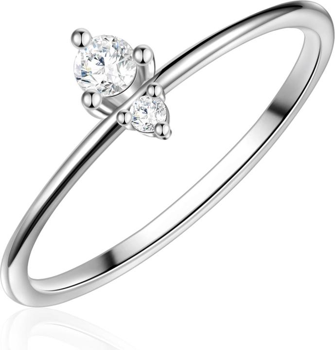 Immagine prodotto Glanzstücke München Donna Argento Zirconia argento - 23802 (56, 925 Argento)