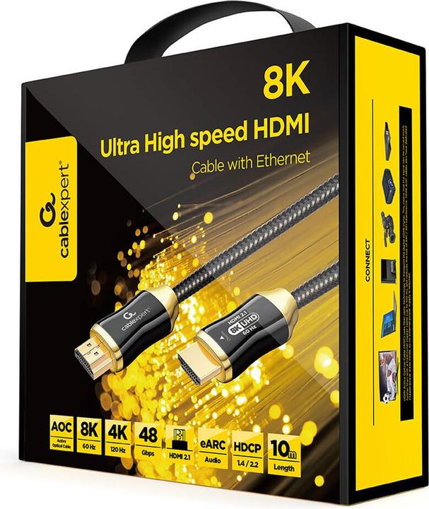 Actual product image Cablexpert GEMBIRD Ultra High speed HDMI cable with Ethernet 8K premium series 10m (10 m)