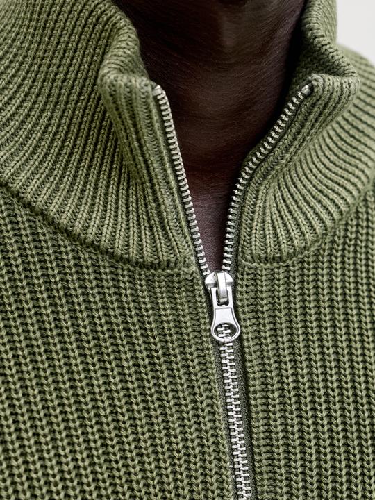 Produktbild Jack & Jones Jjedetroit Knit Half Zip Styd Aw25 (M)