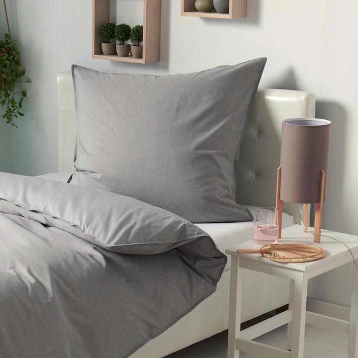 Actual product image Traumschlaf Basic Chambray (Pillowcase, 40 x 80 cm)