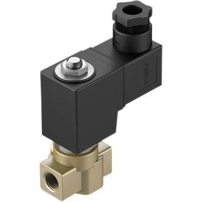 Festo 2/2 Way Solenoid Valve, NC, G1/8, 3mm, Accessori di elettronica + Alloggiamento