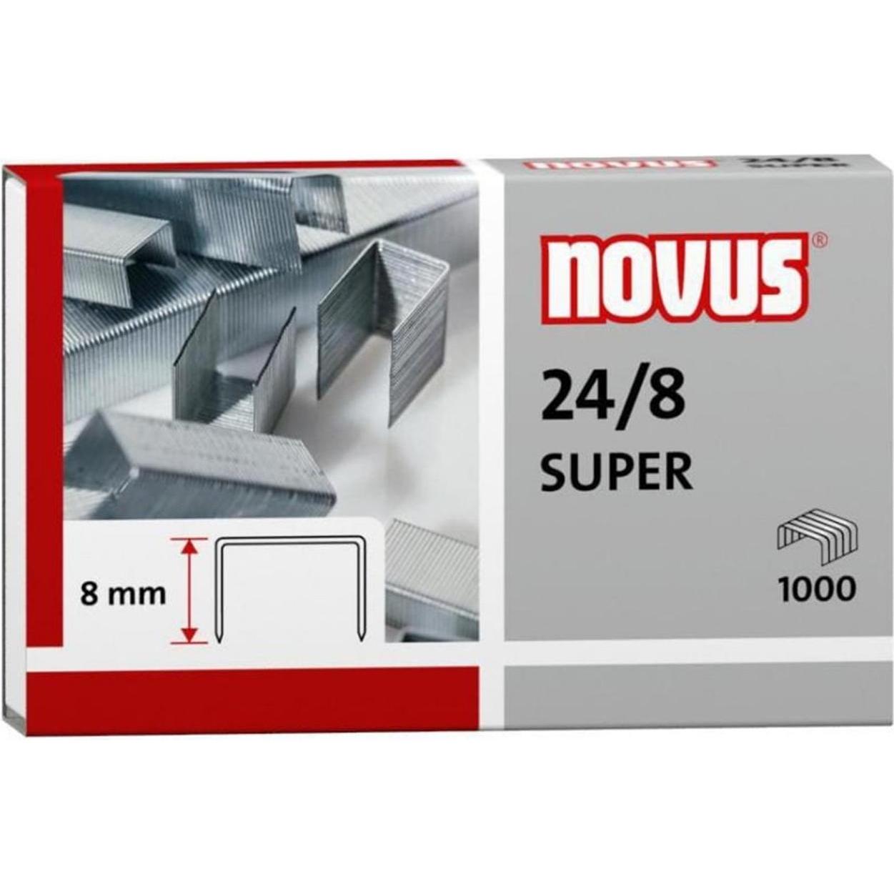 Novus, Büroklammer, Heftklammern (1000 x)