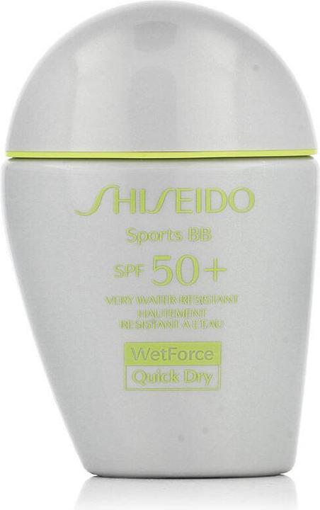 Actual product image Shiseido Sports BB Fluid SPF50+ (Beige, Very Dark, 30 ml)