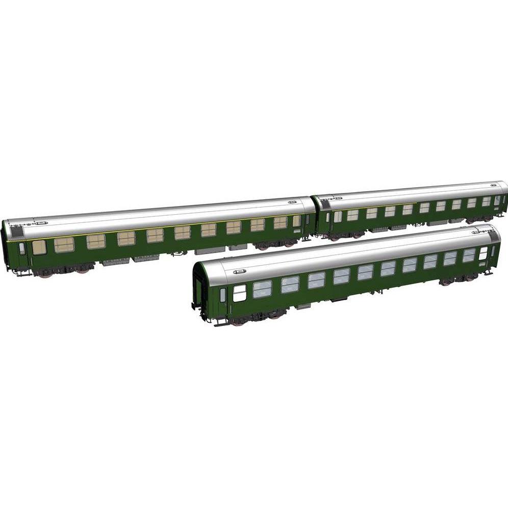 Thumbnail - Piko 3er Set Y-Wagen D 300 DR IV Set 1 (Spur H0)