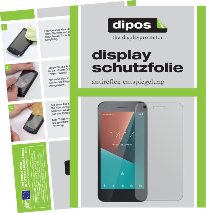 Produktbild Dipos Displayschutzfolie Antireflex (6 Stück, Vodafone Smart E8)