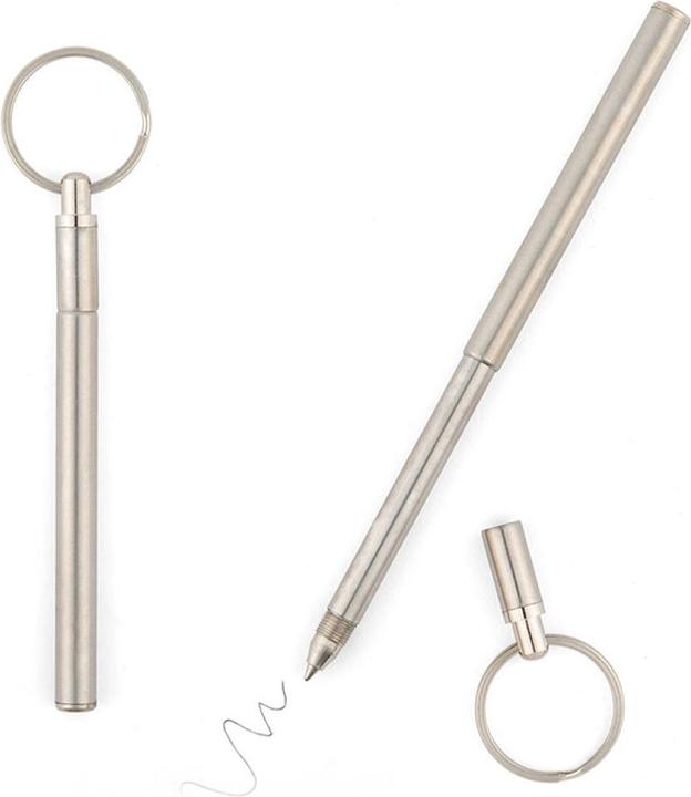 Immagine prodotto Kikkerland - Telescopic Mini Pen - 4.25 inches to 6 inches (1x)