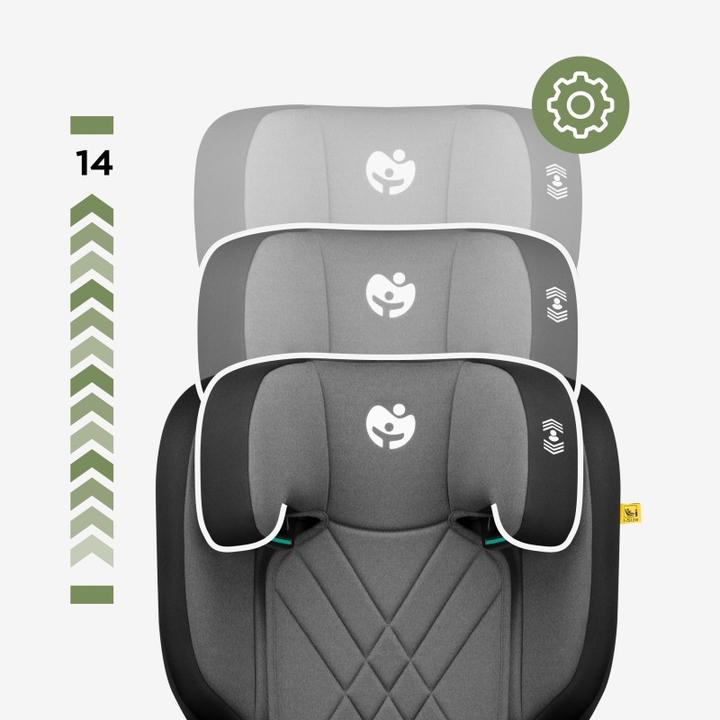 Productafbeelding Tulano Autositz Joy 45 Grey (Kinderzitje, ECE R129/i-Size standaard)