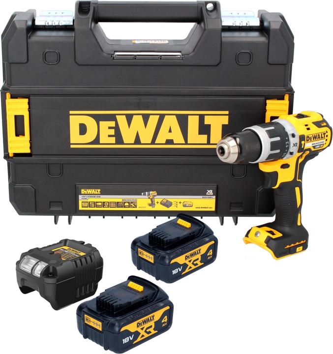 Actual product image DeWalt DCD 796 M1 cordless impact drill brushless 18V 70 Nm + 1x rechargeable battery 4.0 Ah + 1x (Rechargeable battery operated)