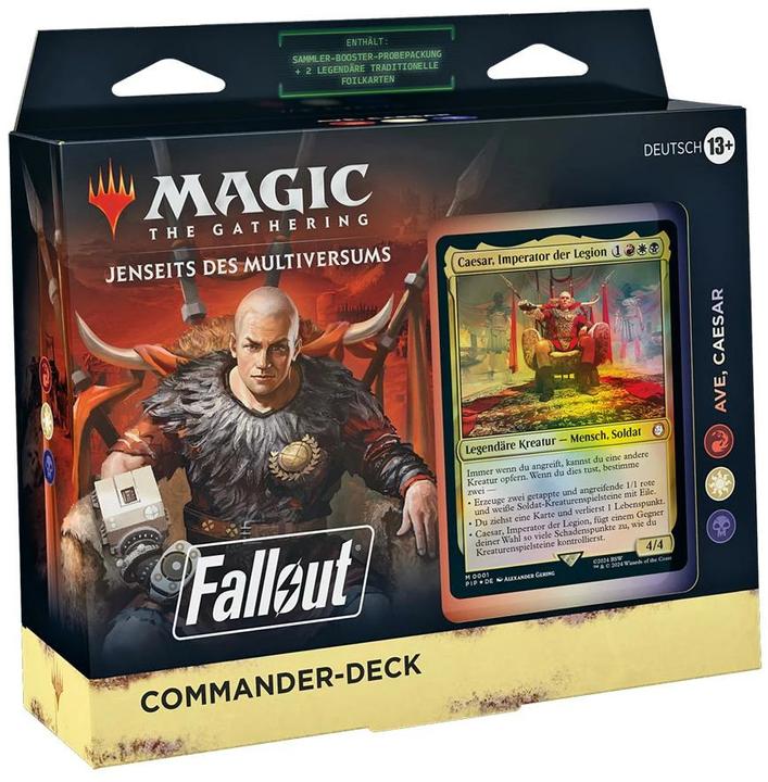 Image du produit Magic the Gathering Magic: The Gathering Universes Beyond: Fallout – Commander Decks Display -DE- (Allemand, Commandant)
