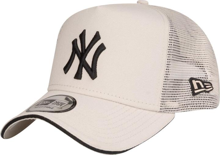 Produktbild New Era A-Frame Trucker Cap - New York Yankees beige schwarz