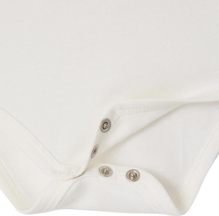Actual product image Vertbaudet Bio-Kollektion: Baby Langarm-Body mit besticktem Kragen (86)