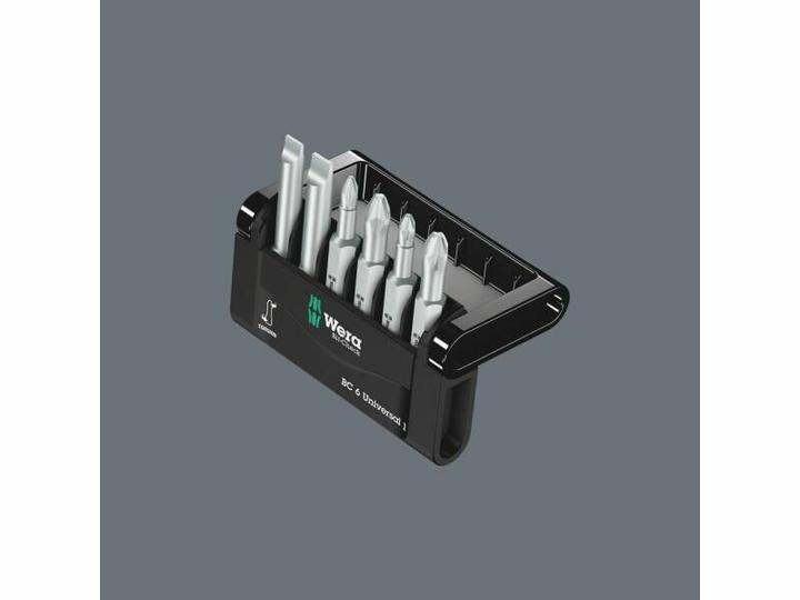 Actual product image Wera Bit-Check 6 Universal 1 SB (Cross Pozidriv PZ)