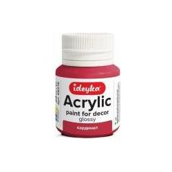 Ideyka, Colore + Vernice per fai da te, Cardinal Acrylfarbe 20ml