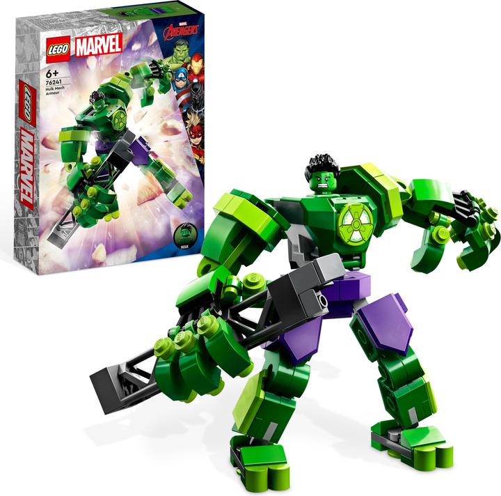 Produktbild LEGO 76241 Hulk Mech-Rüstung (76241, LEGO Marvel)