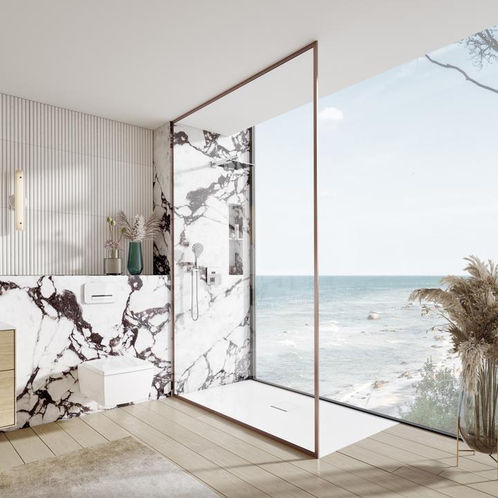 Actual product image Villeroy & Boch V&B WC seat MEMENTO 2.0 QuickRelease u SC function stone white