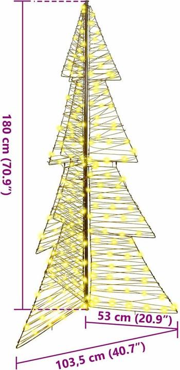 Image du produit vidaXL Weihnachtsbaum Dekoration