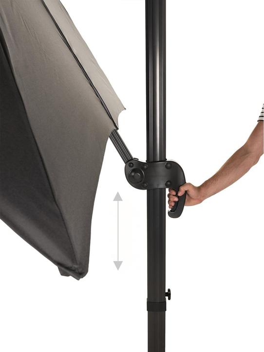 Produktbild Cocon Sonnenschirm TR-031, 300 x 300 cm, hängend, Grau (3 m)