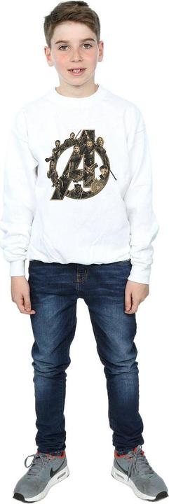 Produktbild Avengers Infinity War Logo Sweatshirt Jungen (140, 146)