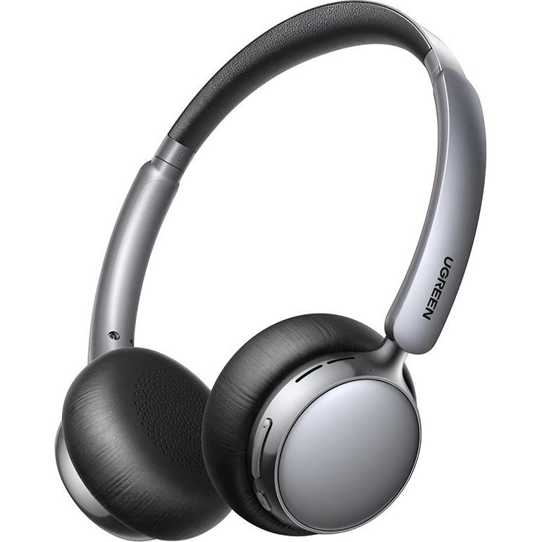 Ugreen Słuchawki Słuchawki nauszne Studio Plus HP207, Bluetooth 6.0 (czarne) (ANC, 8 h, Senza fili), Cuffie