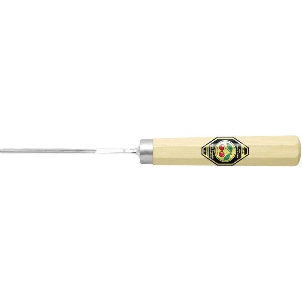 Kirschen, Beitel + Handhobel, Kerbschnitzbeitel mit Weissbuchenheft 10mm 3247010 (10 mm)