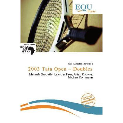 2003 Tata Open - Doubles, Ratgeber