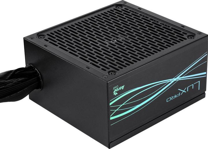 Actual product image AeroCool Lux Pro 650W black power supply (650 W)