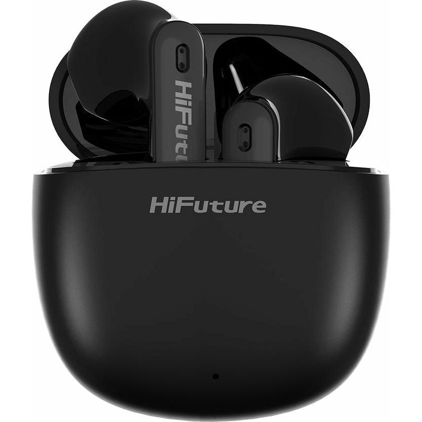 HiFuture TWS EarBuds Sonic Colorbuds 2 (black) (20 h, Kabellos), Kopfhörer, Schwarz, Silber