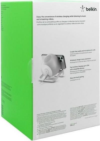 Produktbild Belkin BoostCharge 3-in-1 Wireless Charger + Ständer + Lautsprecher (10 W)