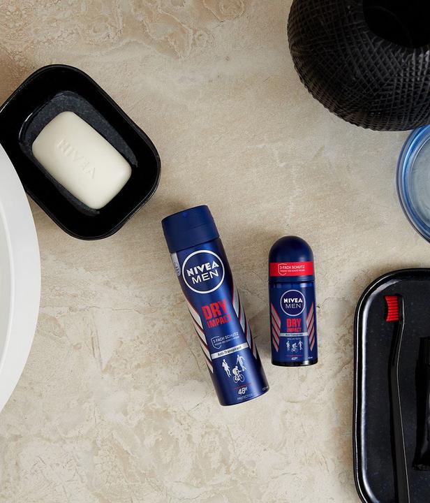 Produktbild NIVEA MEN DRY IMPACT deo roll-on 50 ml (Roll-on, 50 ml)