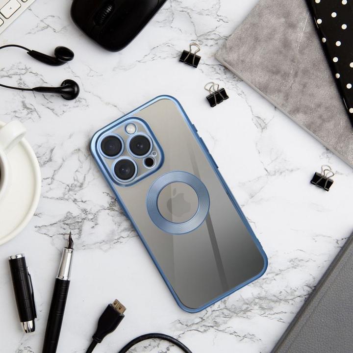 Produktbild OEM Back panel cover Case GLAM for IPHONE 17 Pro Max blue (Apple iPhone 17 Pro Max)