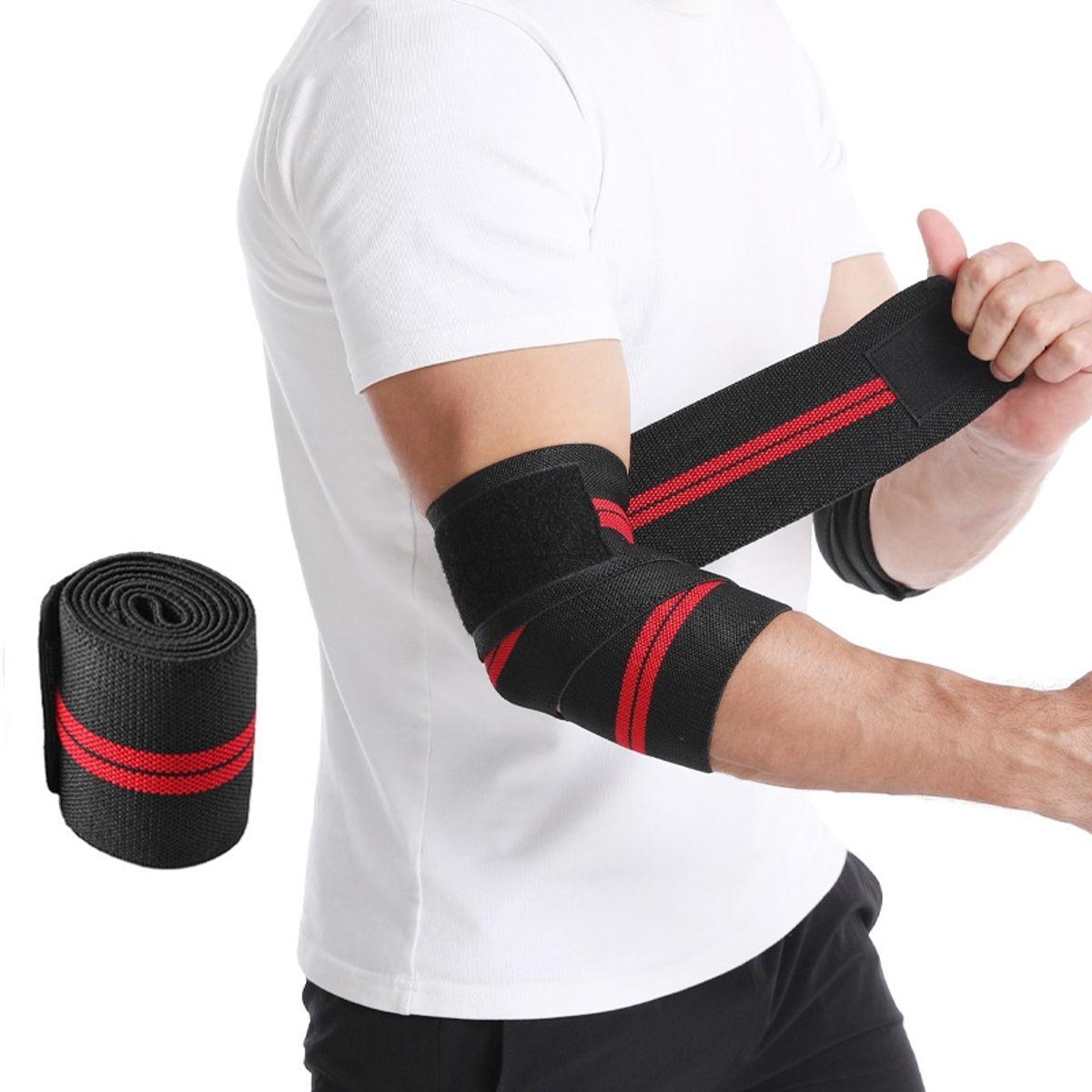 König Design, Bandage, Ellenbogenbandage Klettverschluss Bandage Tennisarm Golferarm Armbandage 120 cm