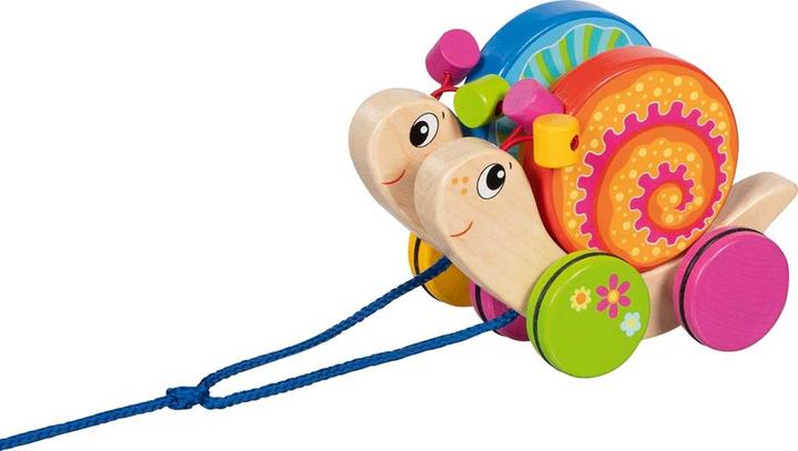 Produktbild Goki Ziehtier Duo Schnecken Willi und Milli, goki66