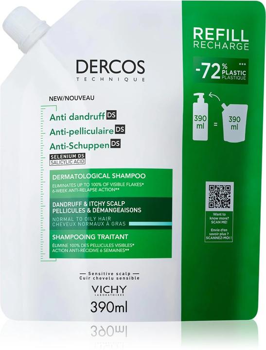 Actual product image Vichy Dercos (Liquid shampoo, 390 ml)