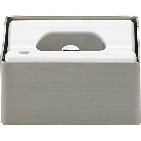 Sigor, Applique + Plafoniera, Presa a muro S14d con base a innesto color nichel apparecchio di illuminazione Lampada LED L-DE