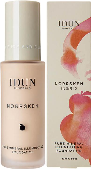 Actual product image IDUN Minerals Liquid foundation Norrsken Saga