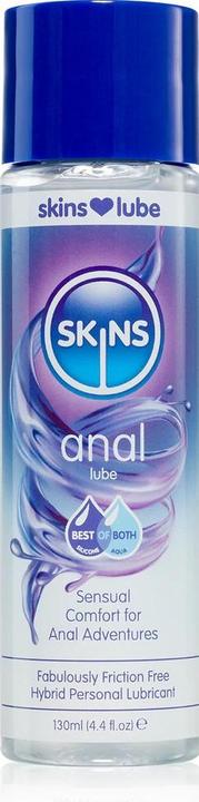 Actual product image Skins Anal" Sensual Comfort for Anal Adventures, 130ml Hybrid Lube (130 ml)