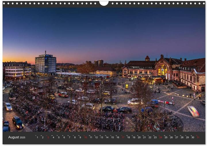 Actual product image Stadtportrait Osnabrck (Wandkalender 2025 DIN A3 quer), Monatskalender (A3, German)