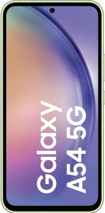 Produktbild Samsung Galaxy A54 5G (128 GB, Awesome Lime, 6.40", Hybrid Dual SIM, 5G)