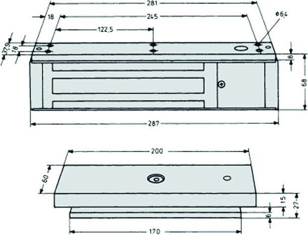 Produktbild effeff Flächenhaftmagnete « » 828-44