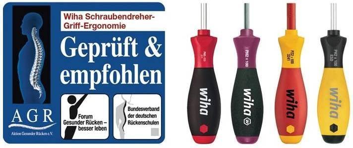 Produktbild Wiha SoftFinish electric slimFix (Pozidriv-Kreuzschlitz (PZ), Schlitzschrauben)