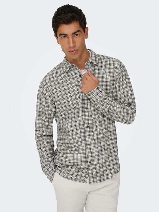 Produktbild Only & Sons Onsgudmund Ls Checked Shirt Noos (L)
