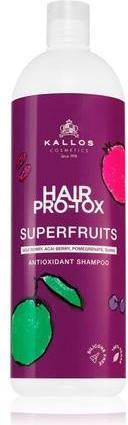 Produktbild Kallos Cosmetics Haar Pro-Tox Superfruits Antioxidantien Shampoo 1000ml (1000 ml, Flüssiges Shampoo)