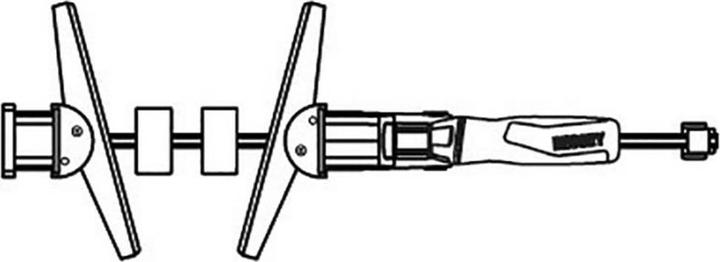 Actual product image Bessey Adapter K Body clamp KR-AS sch (170 mm)