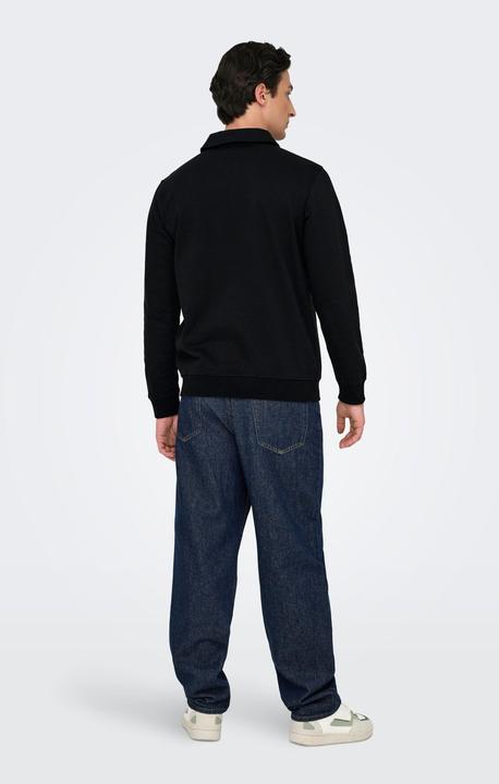 Image du produit Only & Sons Onsdavid Reg Half Zip Sweat (M)