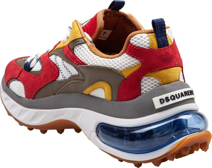 Produktbild Dsquared2 multicolor suede and mesh bubble sneakers (41)
