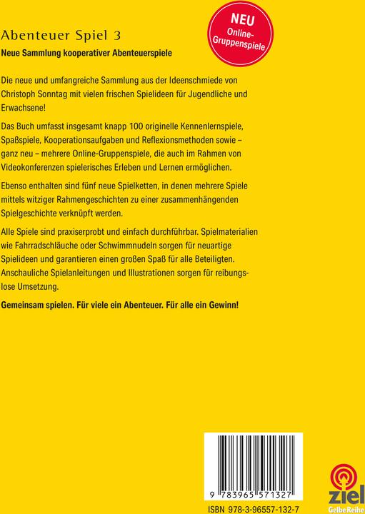 Produktbild Ziel Abenteuer Spiel 3 (Deutsch, Christoph Sonntag, Jochen Plogsties, Mara Jetter, 2023)