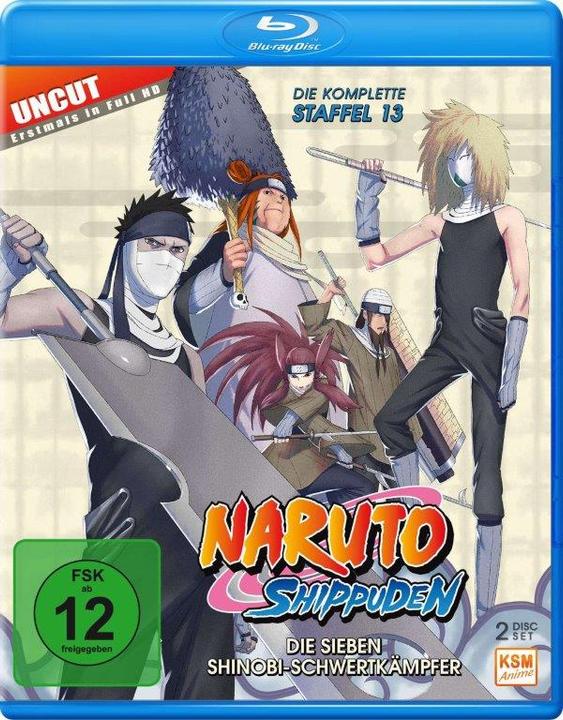 Naruto Shippuden Box 13 (Blu-ray, 2007, German, Japanese)