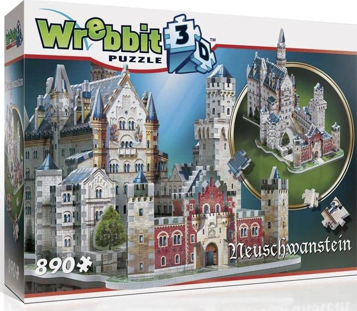 Produktbild Wrebbit 3D Schloss Neuschwanstein (900 Teile)